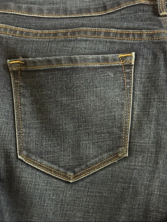 Old Navy Women's Dark Indigo Stretch Skinny Jeans - Picture 4 of 5